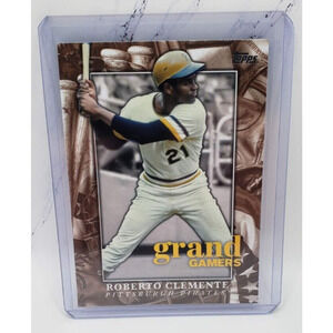 2024 Topps Series 1 Grand Gamers Roberto Clemente Pittsburgh Pirates #GOG-22